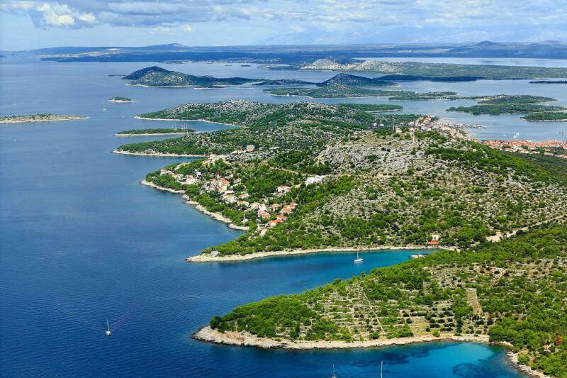 Recommended route for Biograd n/m - east