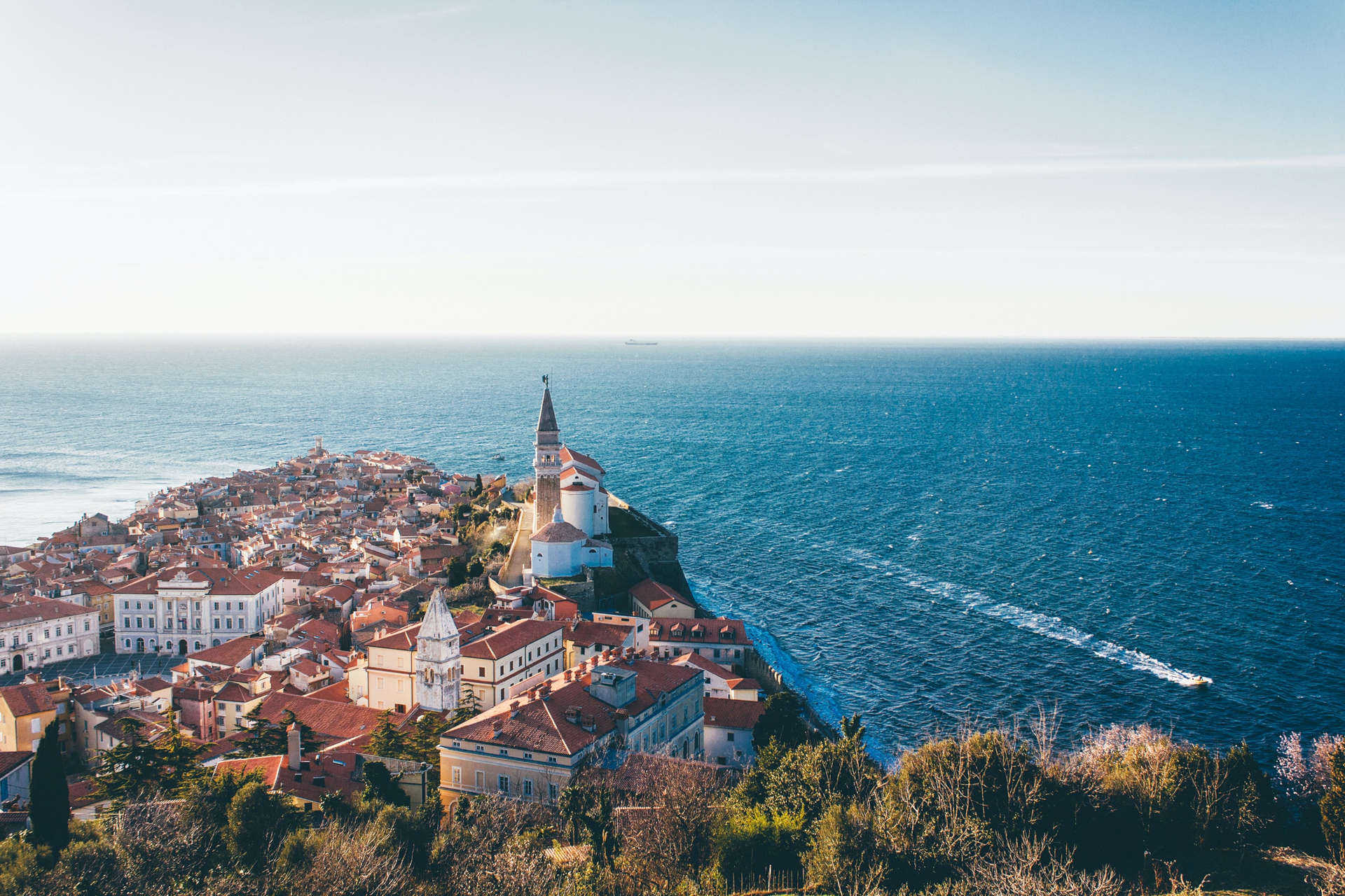 Piran on Slowenian coast