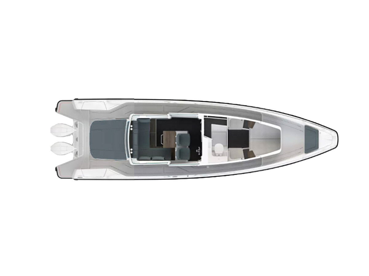 Axopar 37 XC Cross Cabin Vida