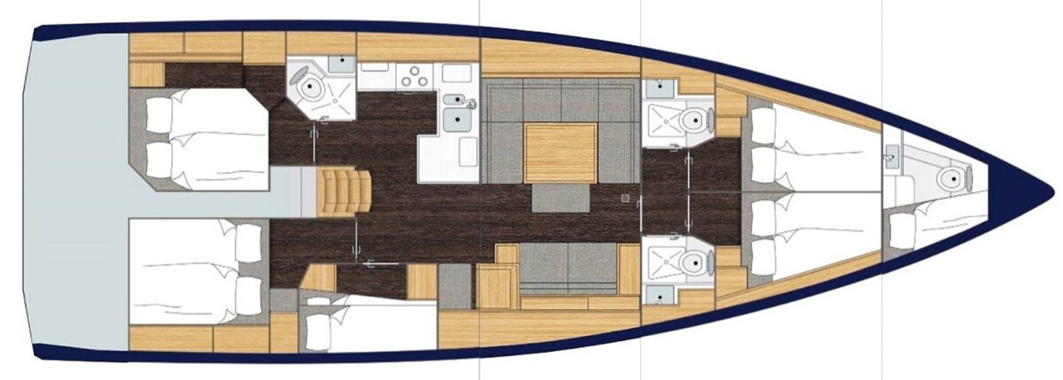 Bavaria C50 Style Vela