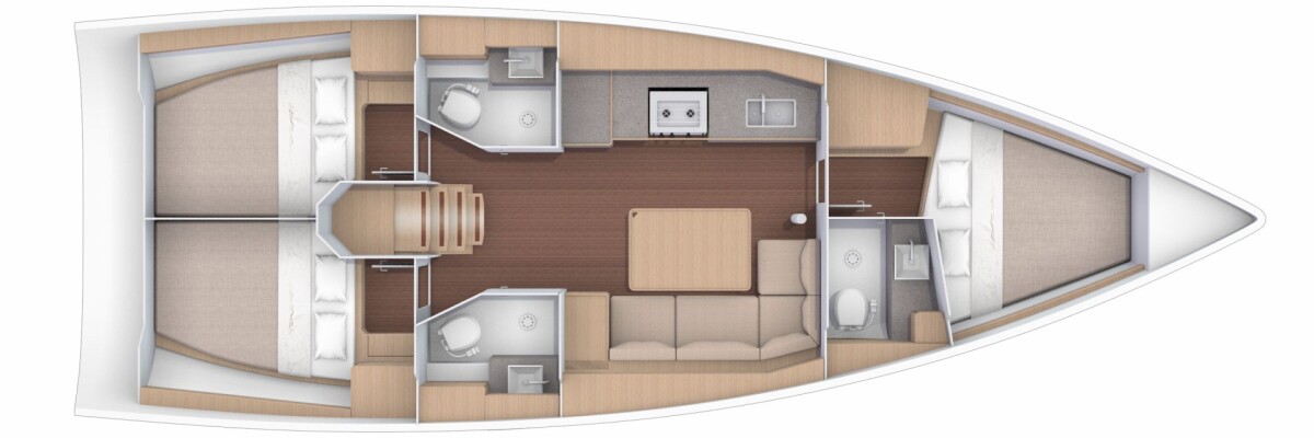 Dufour 390 GL Sympathy Planet