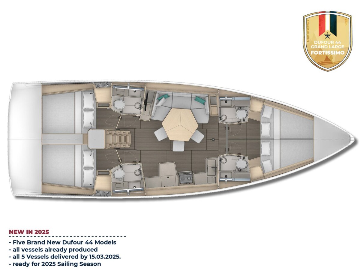 Dufour 44 Adagio