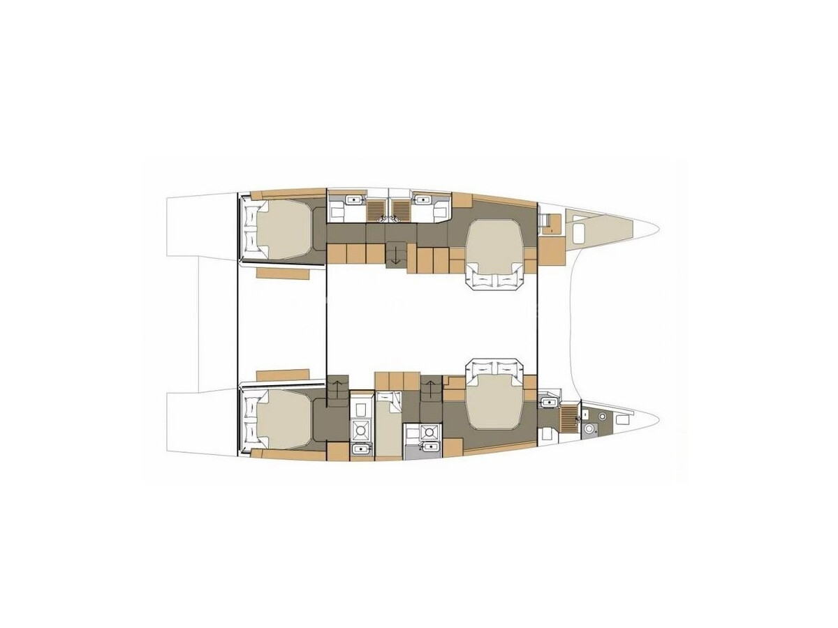 Dufour 48 Catamaran Delphinus