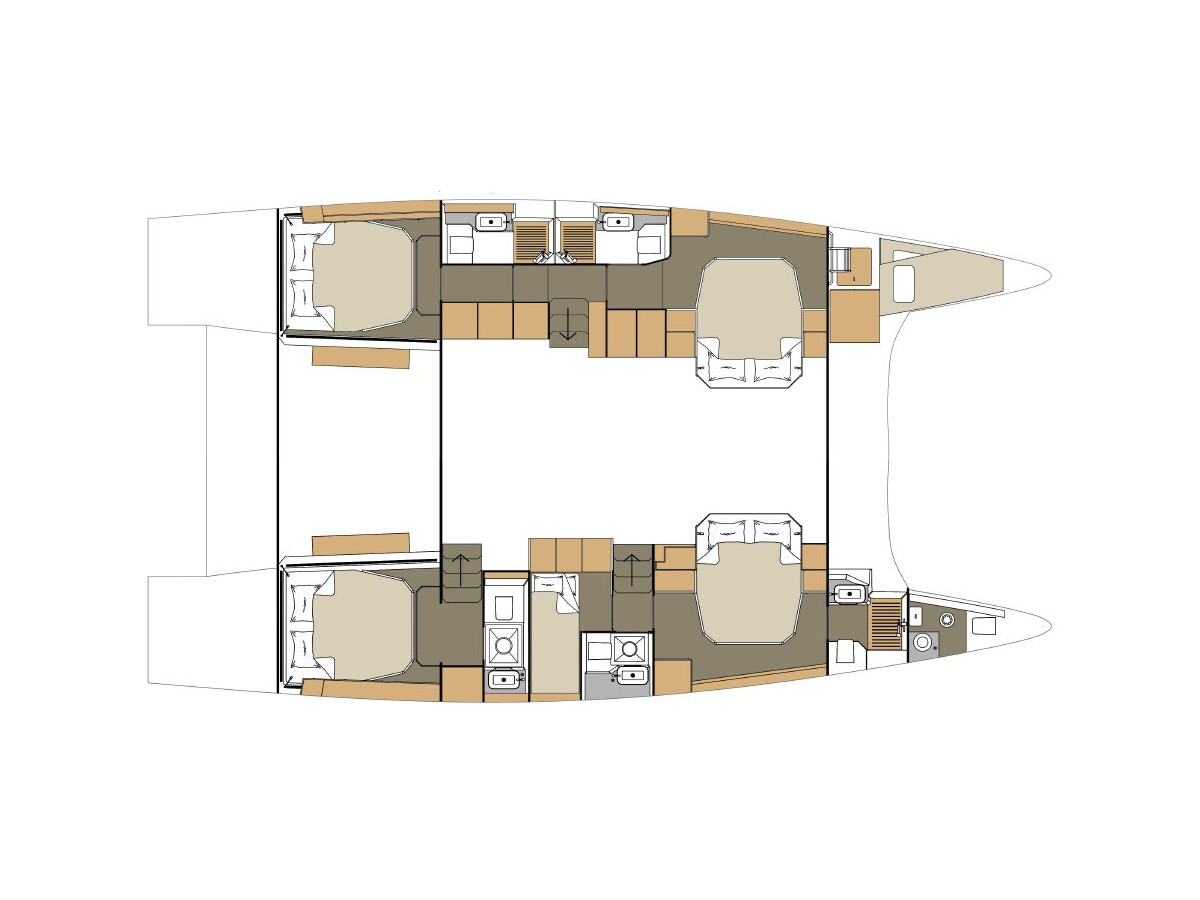 Dufour 48 Catamaran Clo