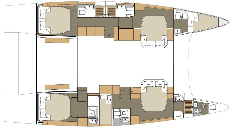 Dufour 48 Catamaran Clo