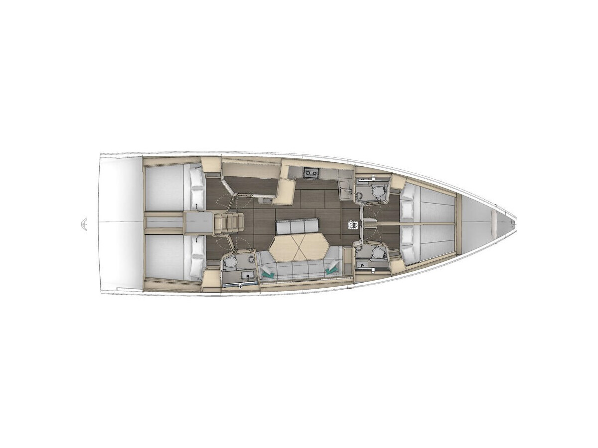 Dufour 48 Ocean Rose