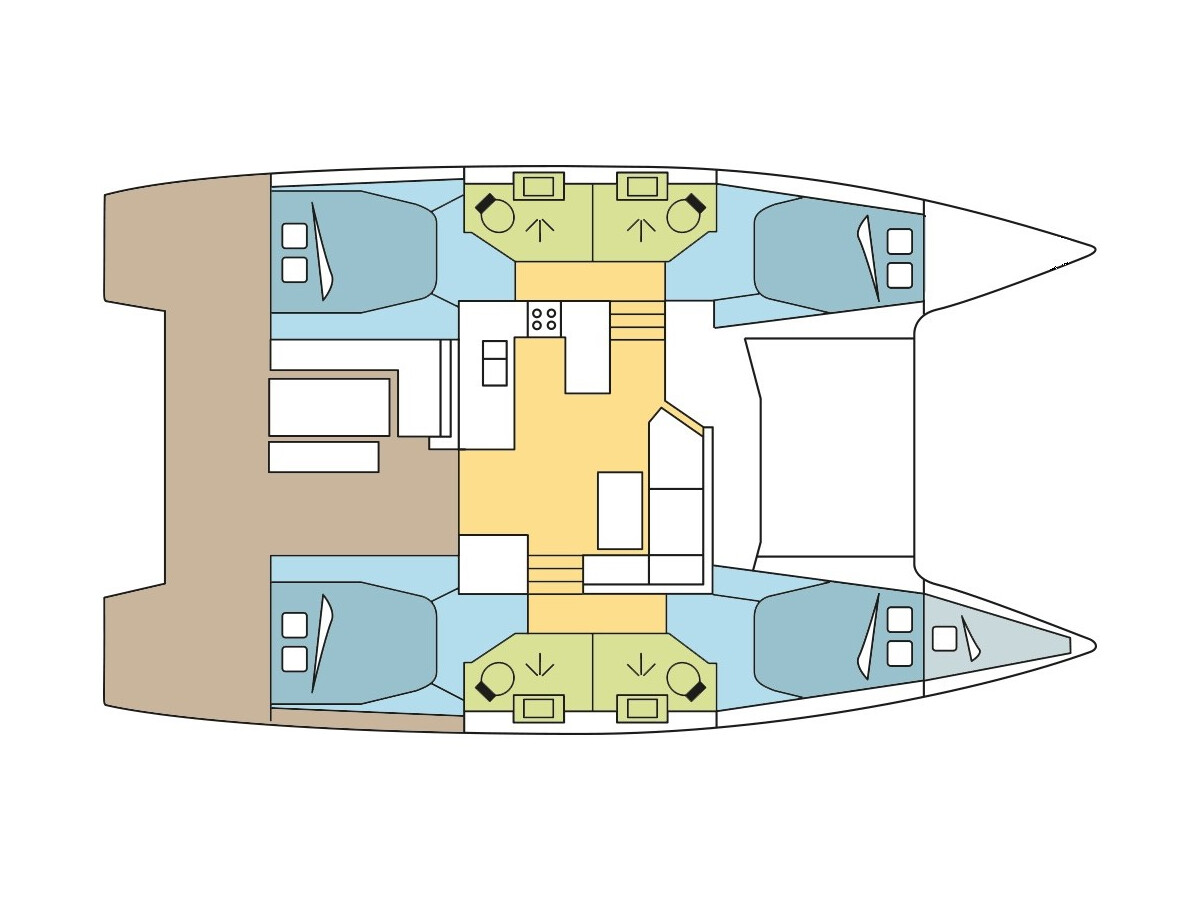 Fountaine Pajot Astrea 42 KAZANOU
