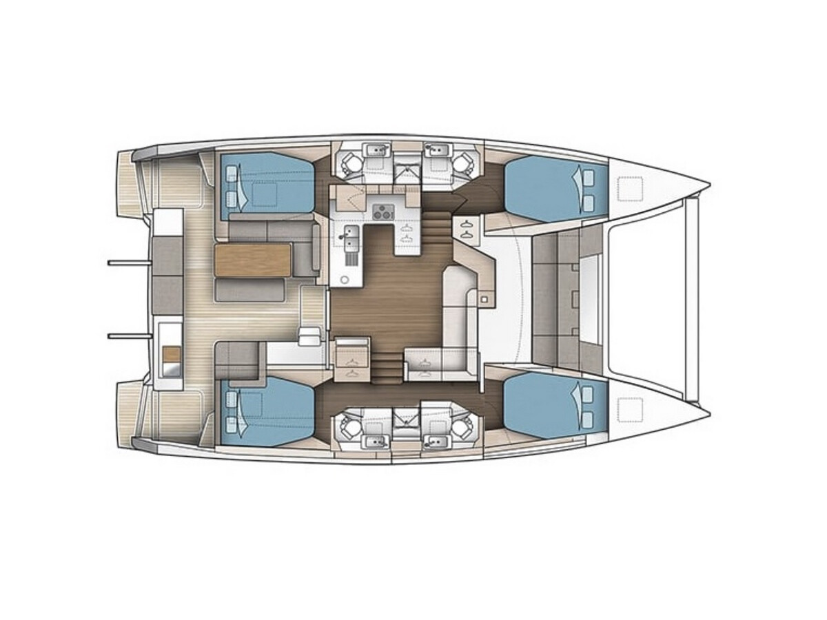 Fountaine Pajot Astrea 42 Rossa