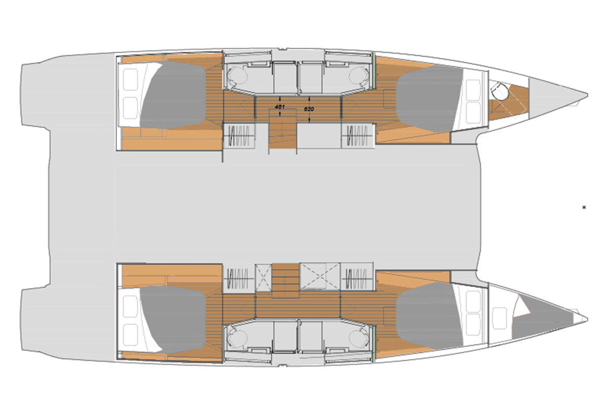 Fountaine Pajot Elba 45 Cerulean