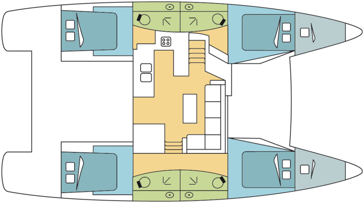 Fountaine Pajot Elba 45 Kon-tiki