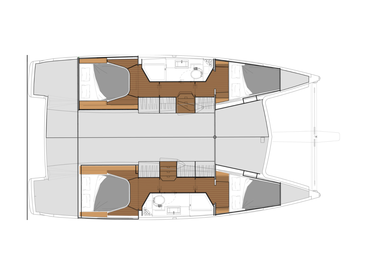 Fountaine Pajot Isla 40 Island Curtisea