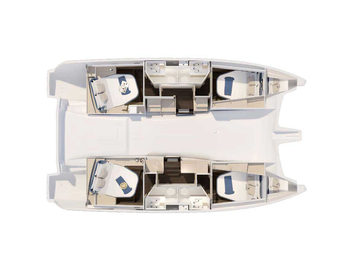 Fountaine Pajot New 41 Quatuor 4 Pepper