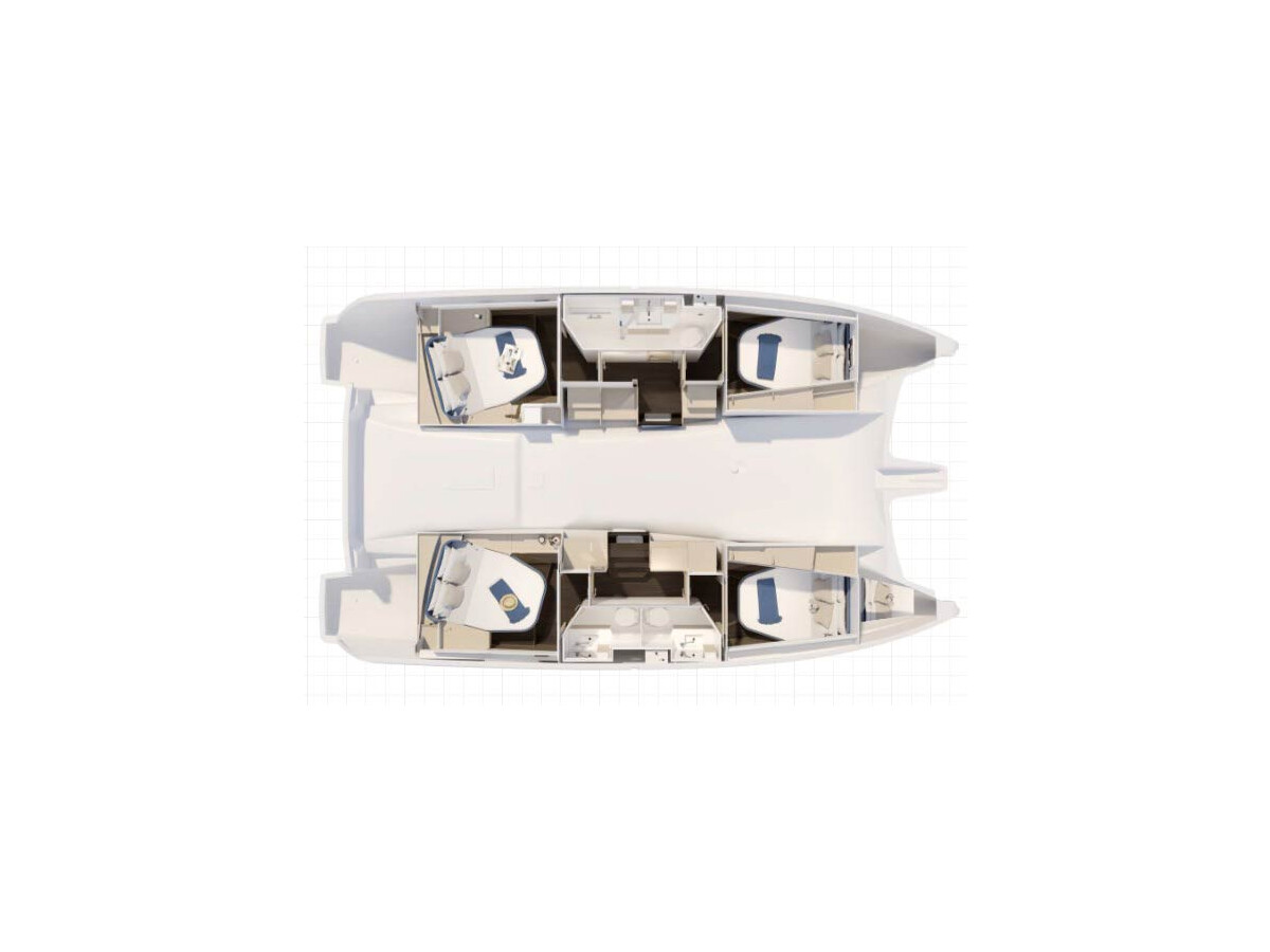 Fountaine Pajot New 41 Quatuor 4 Acamar