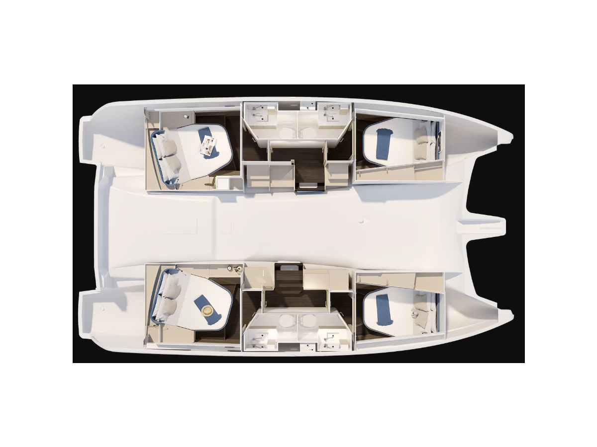 Fountaine Pajot New 41 Quatuor 4 PRESTIGE