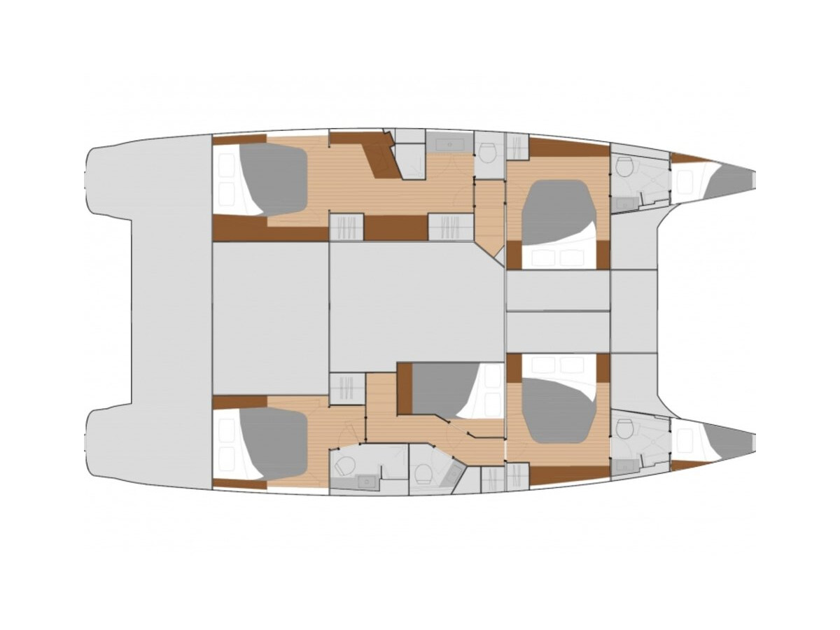 Fountaine Pajot Saba 50 Soleil Rae