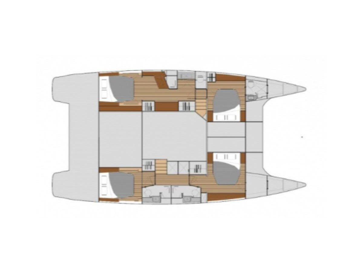 Fountaine Pajot Saba 50 Franco Nero