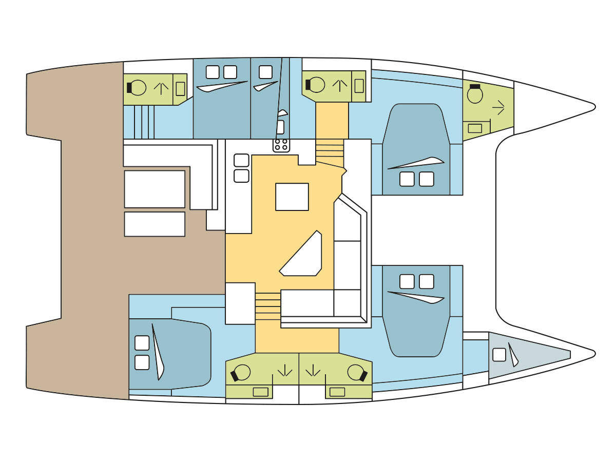 Fountaine Pajot Saona 47 Quintet FREJA
