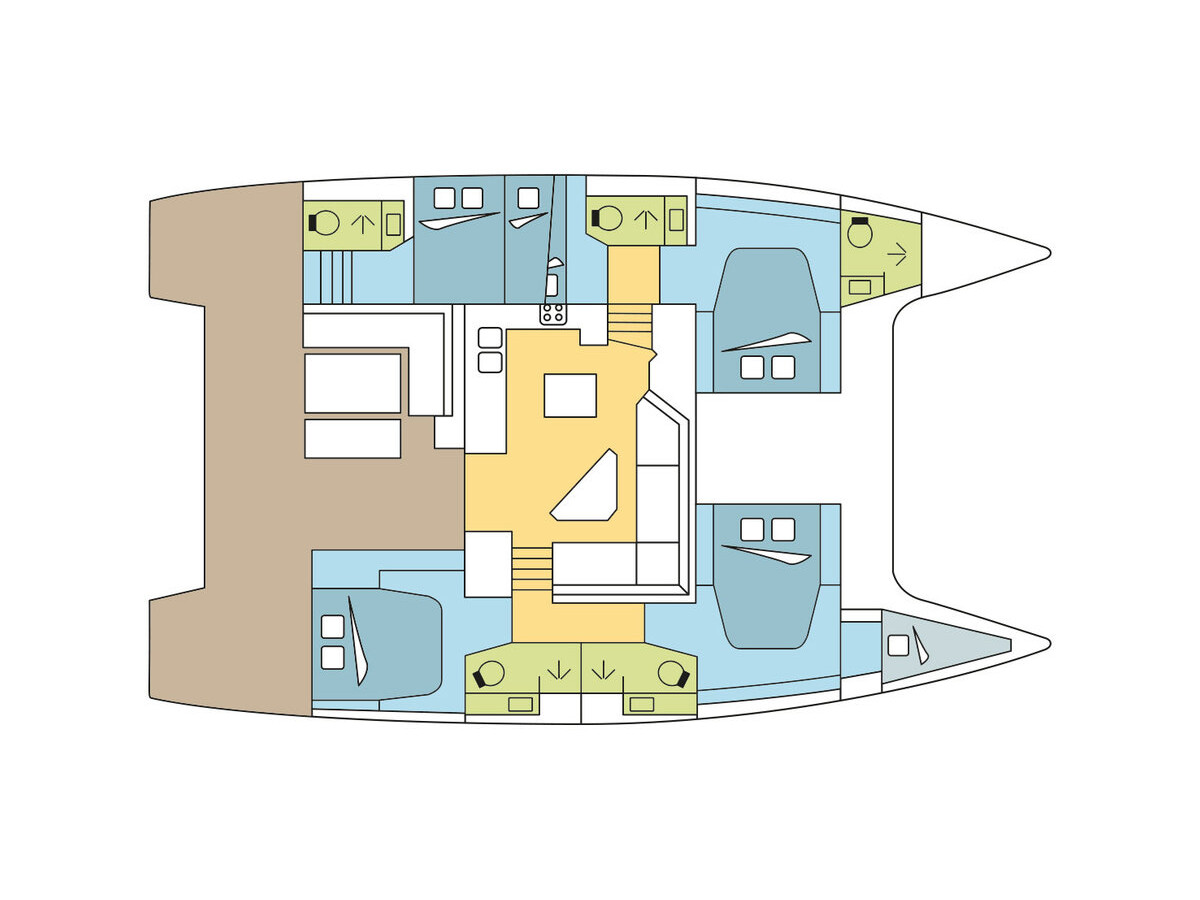Fountaine Pajot Saona 47 Quintet PENFRET 