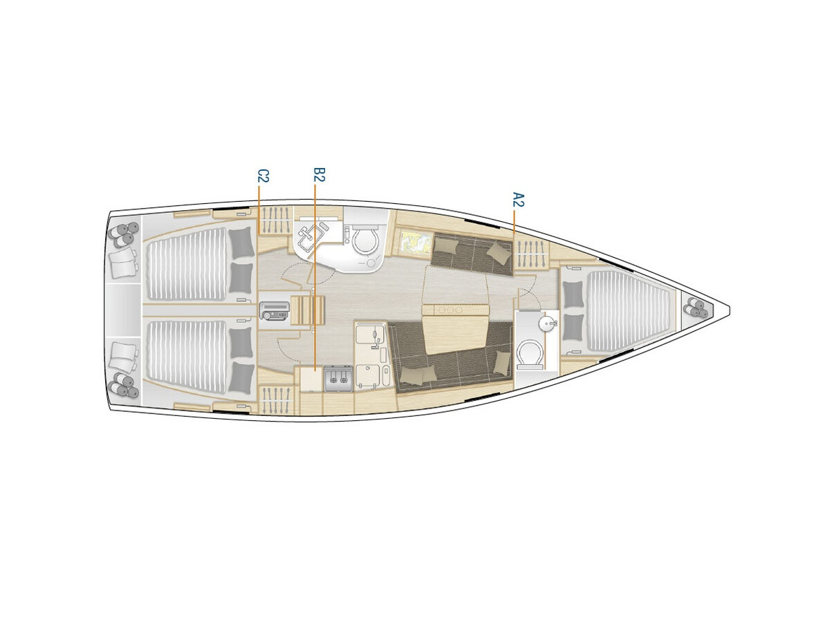 Hanse 388 Free Spirit