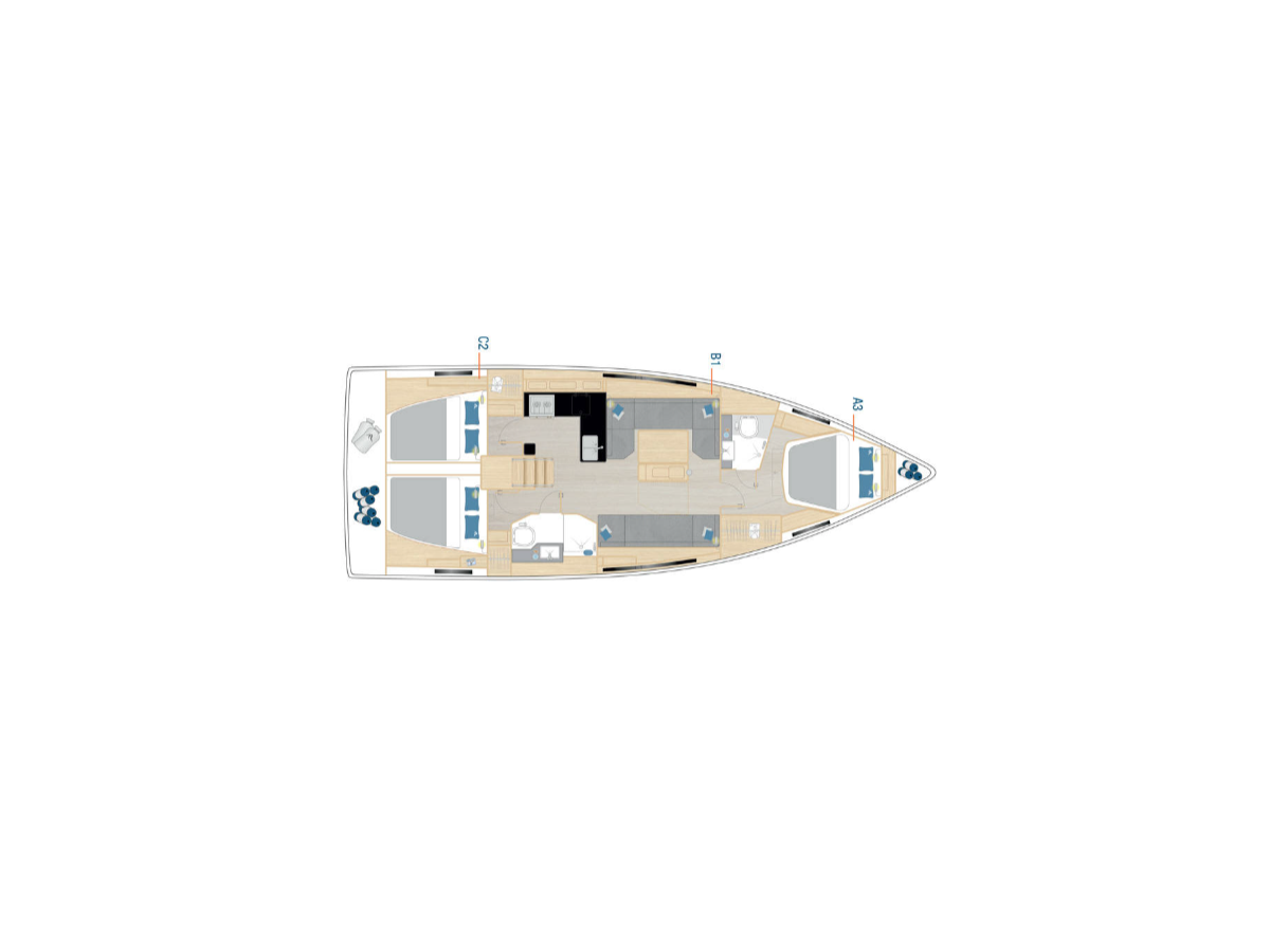 Hanse 410 Bela