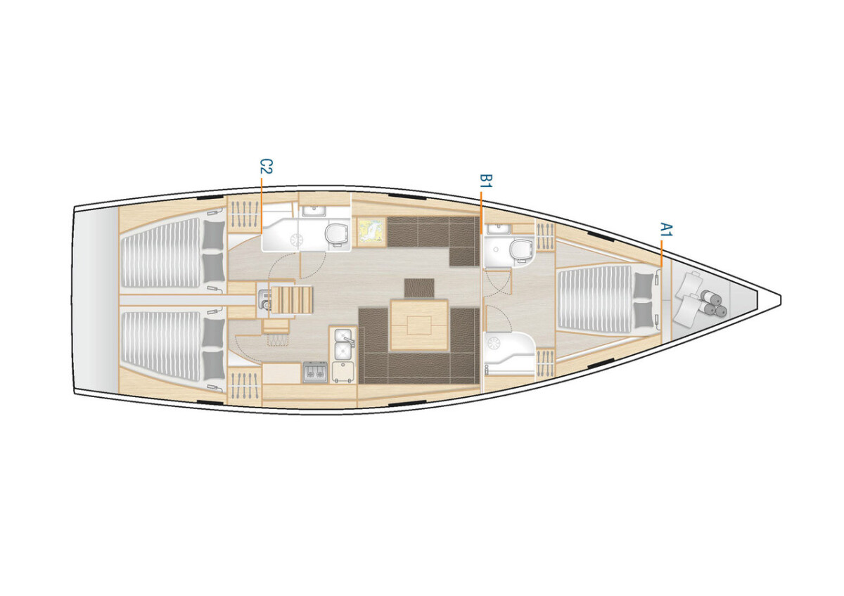 Hanse 458 Amarena