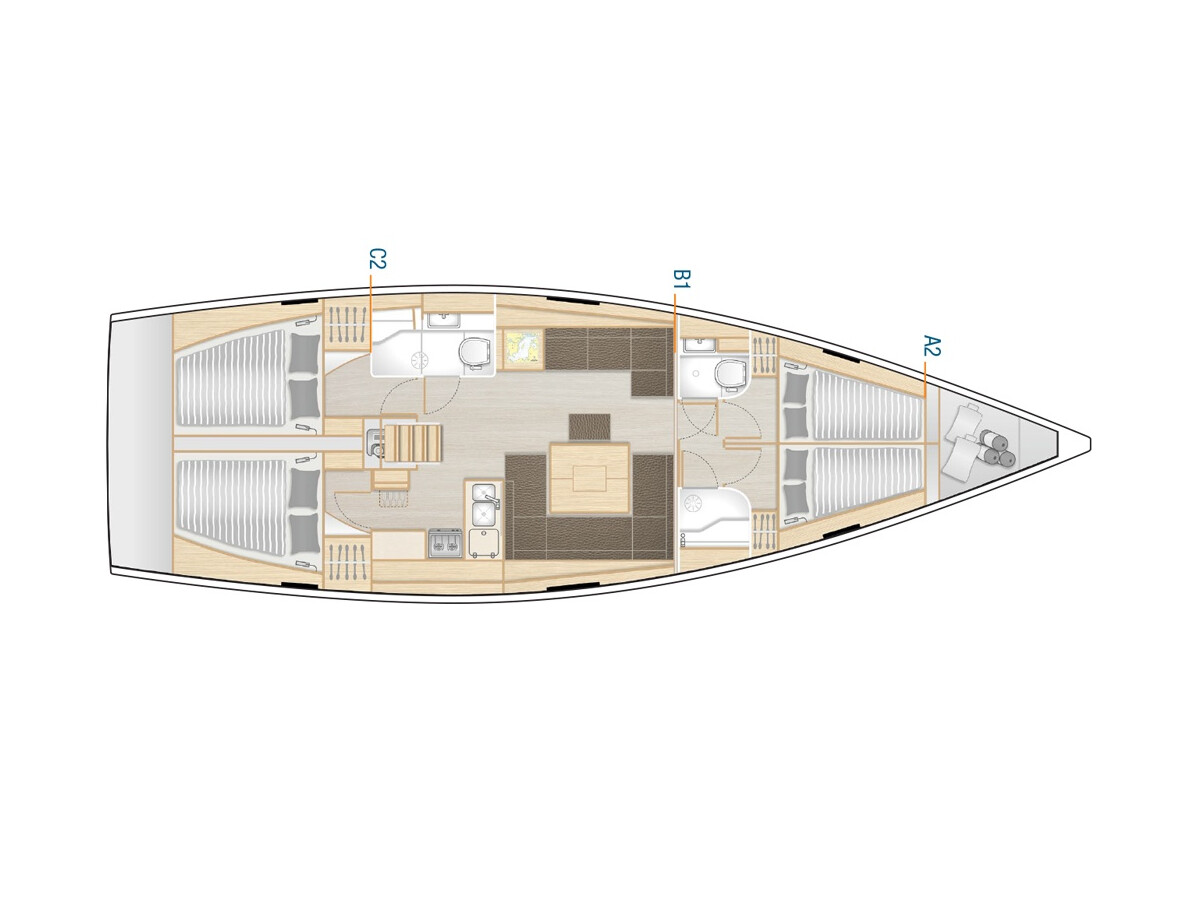 Hanse 458 Melusine