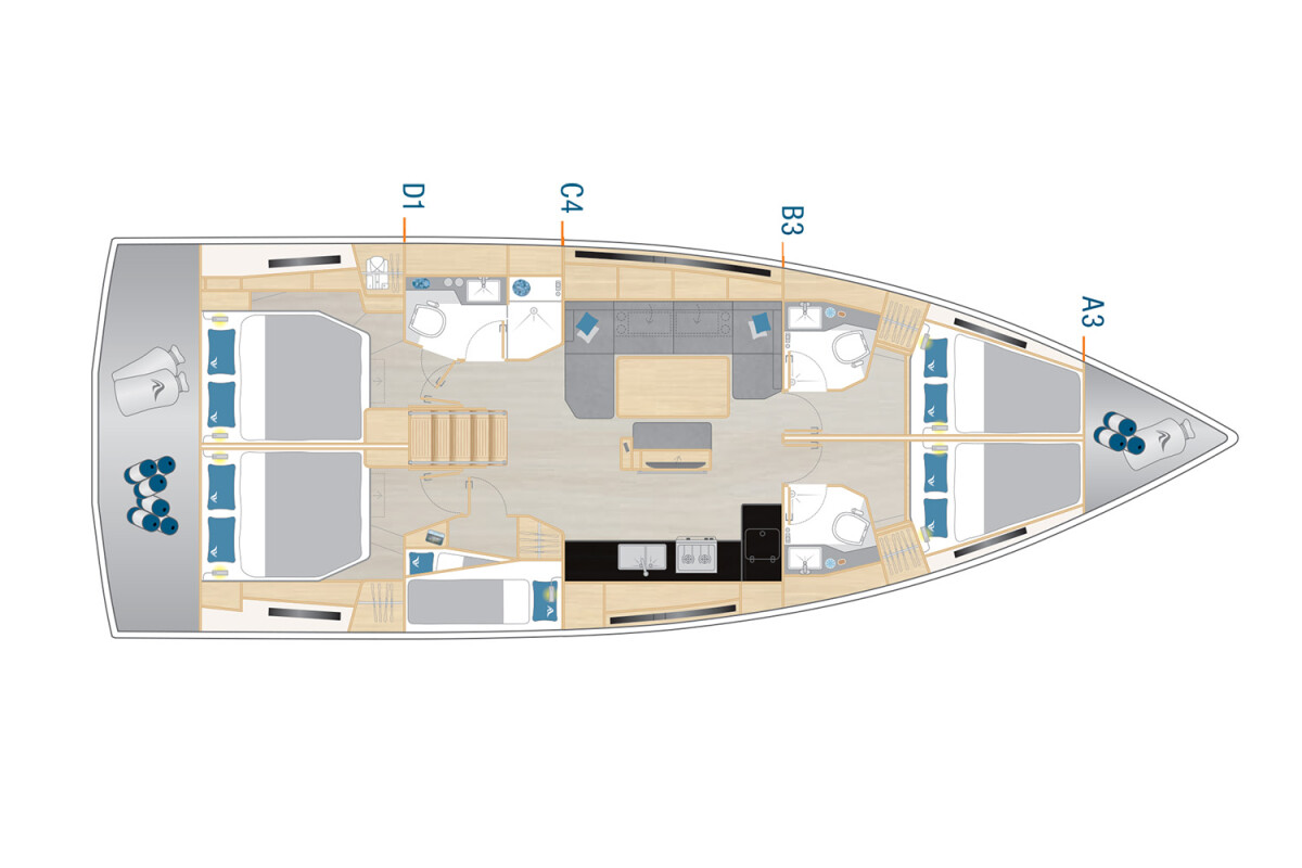 Hanse 460 Simply Relax