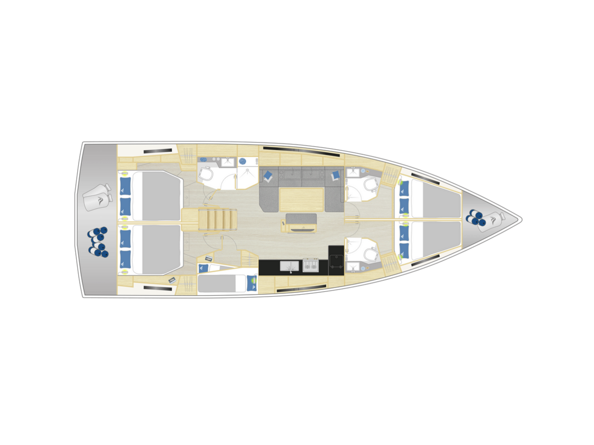 Hanse 460 Amalfi