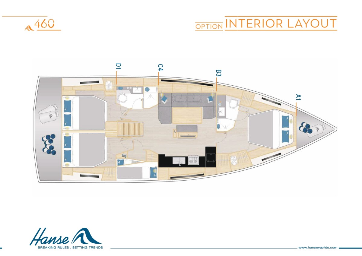 Hanse 460 L'after