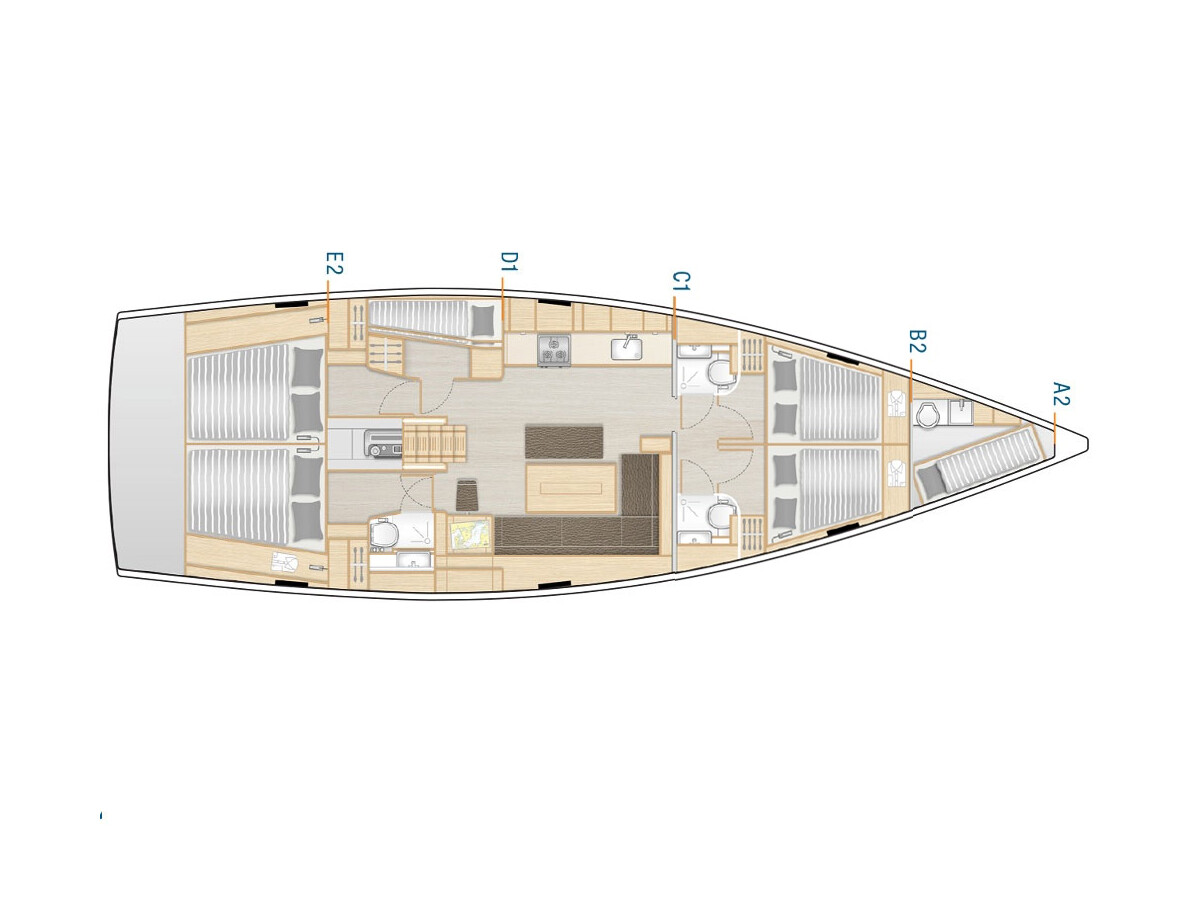 Hanse 508 Khaleesi