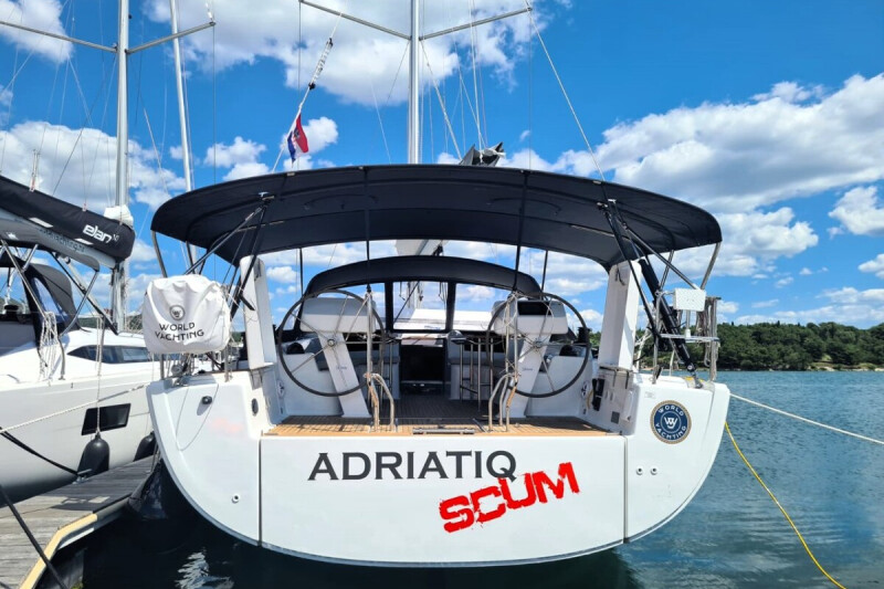 Hanse 508 Adriatiq Scum