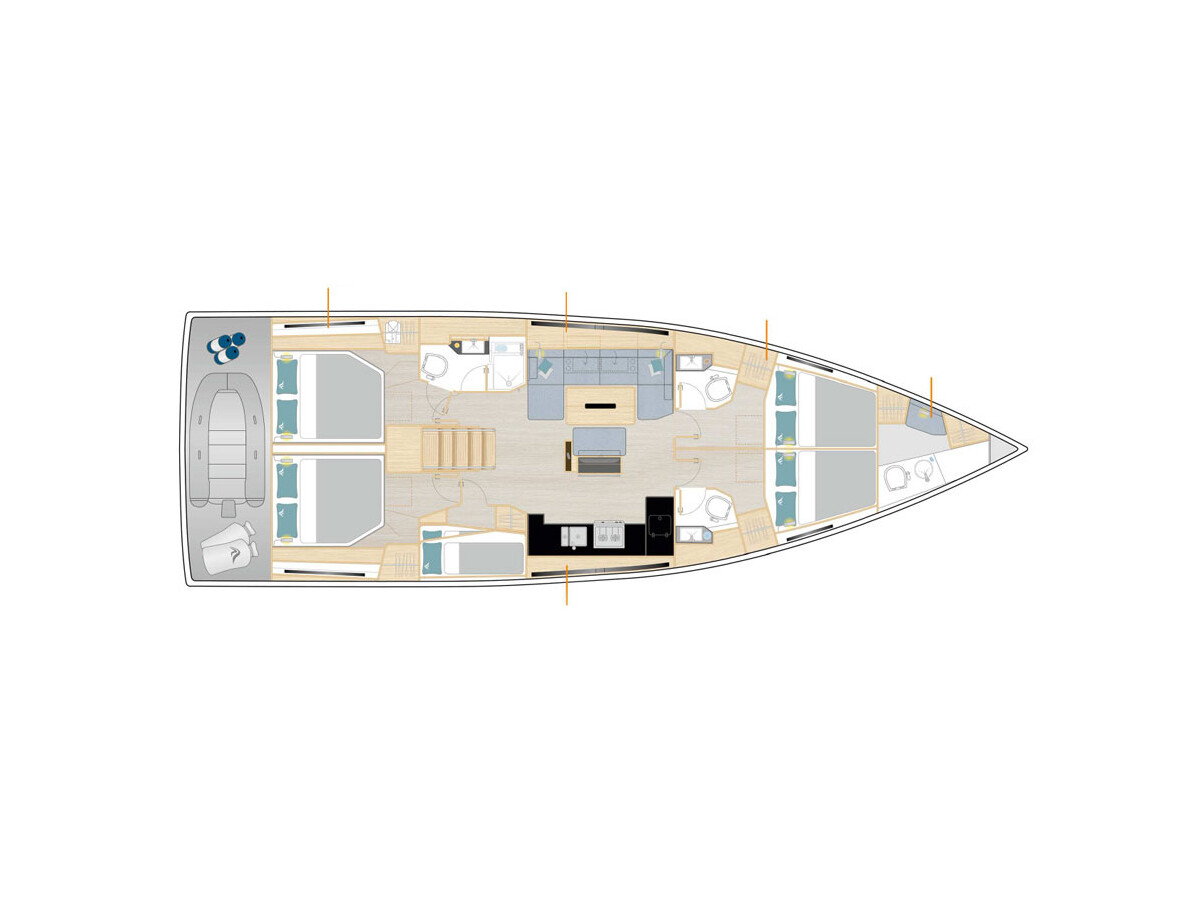 Hanse 510 Vivid