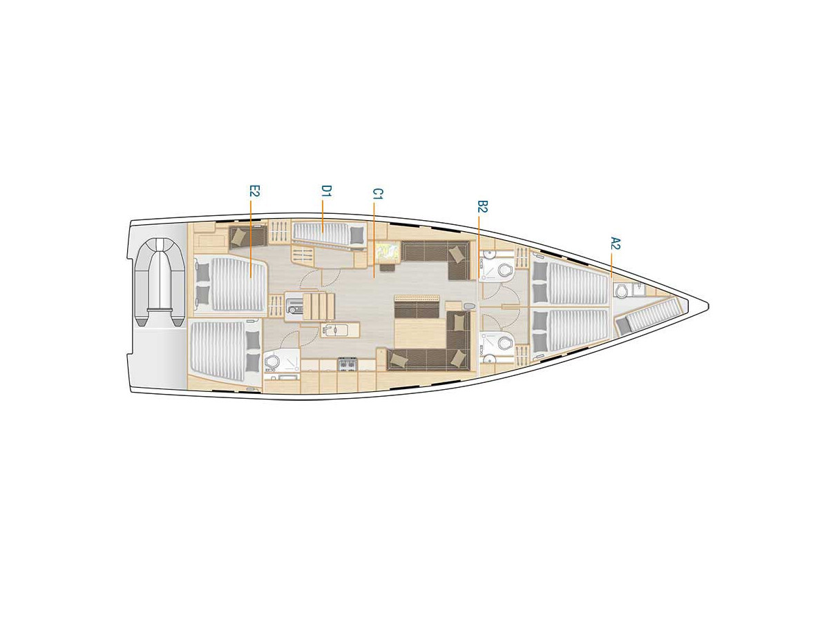 Hanse 548 Adele