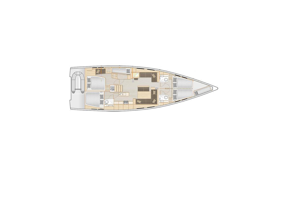 Hanse 548 Moje