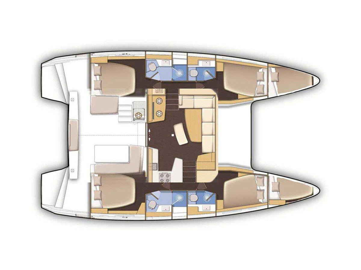 Lagoon 42 Top Light