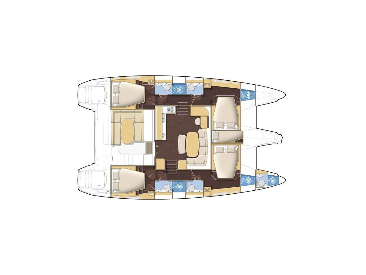 Lagoon 421 Patch Work