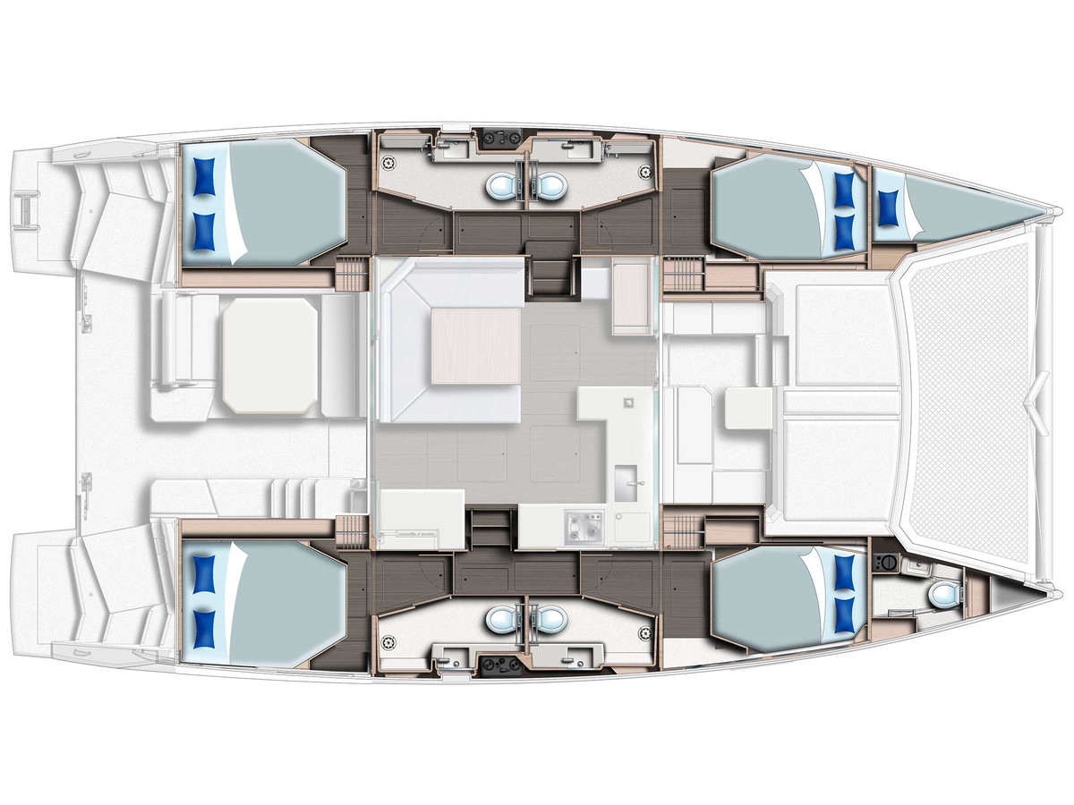 Leopard 45 Nice Aft Too