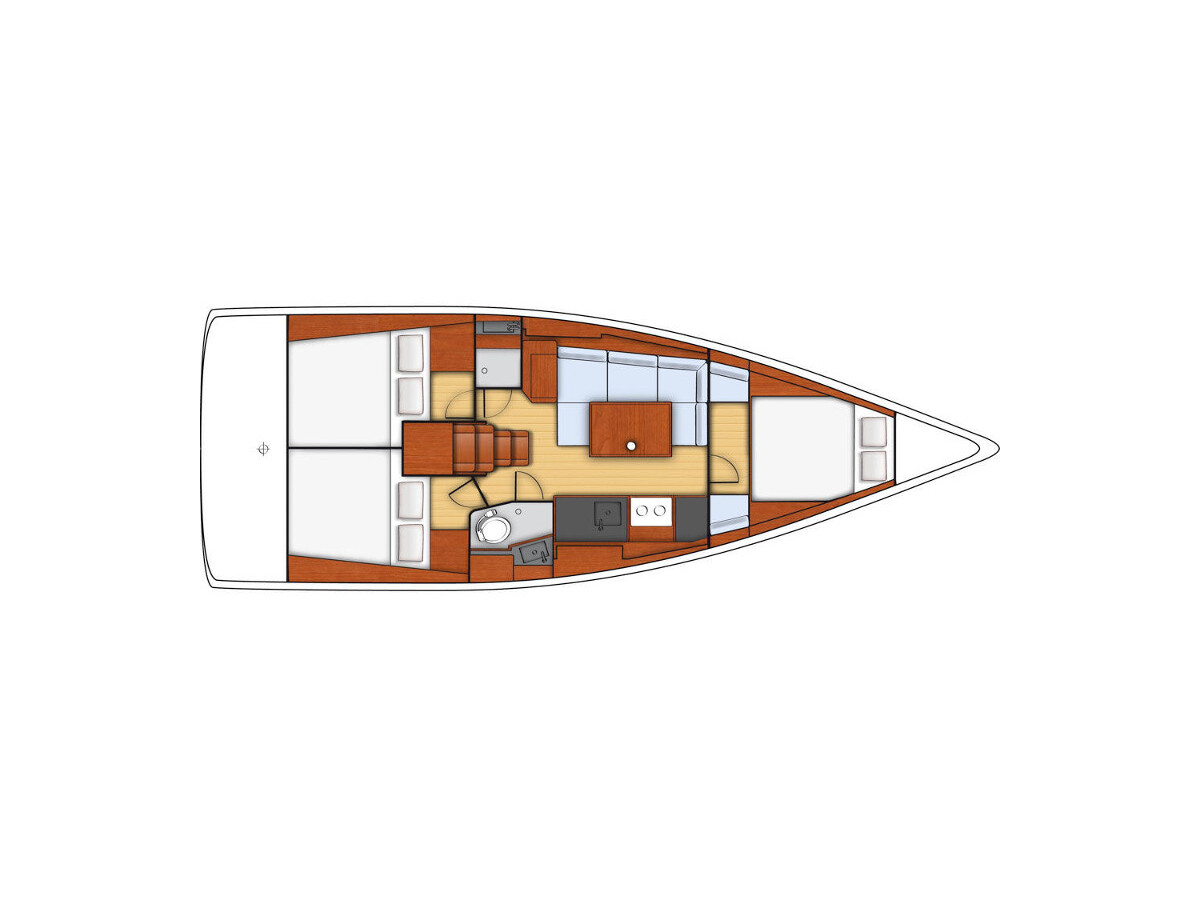 Oceanis 38 Caroline