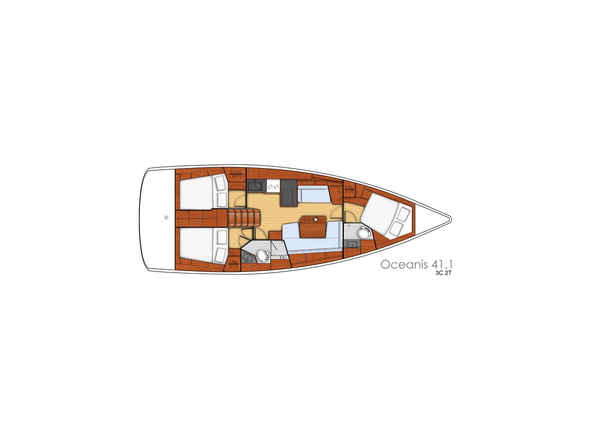 Oceanis 41.1 Elena