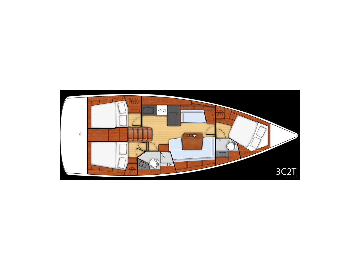 Oceanis 41.1 Dream Course