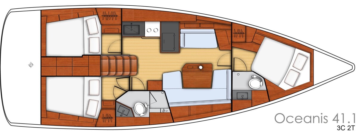 Oceanis 41.1 Pia