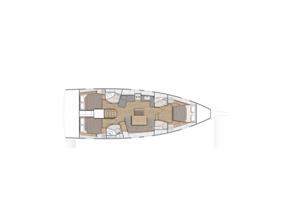 Oceanis 46.1 Performance Line Salina