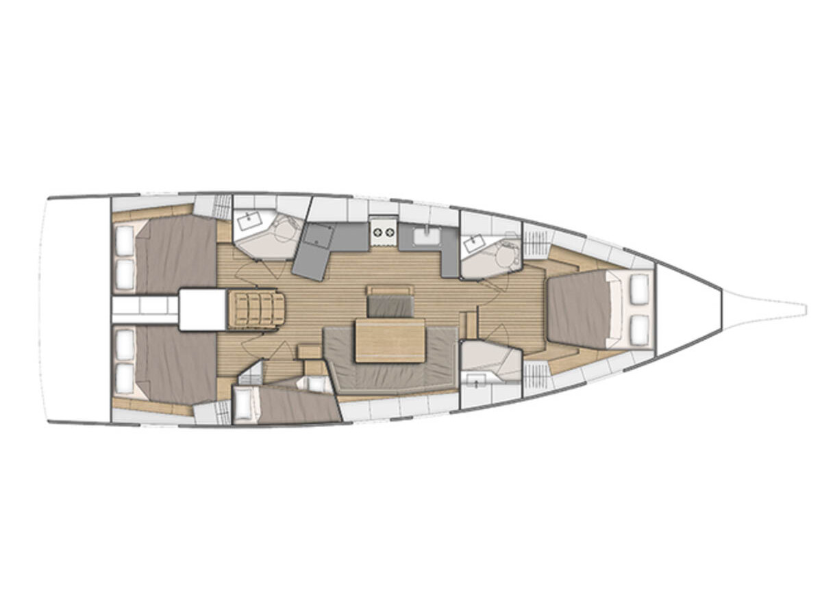 Oceanis 46.1 Sine Cura III 3136