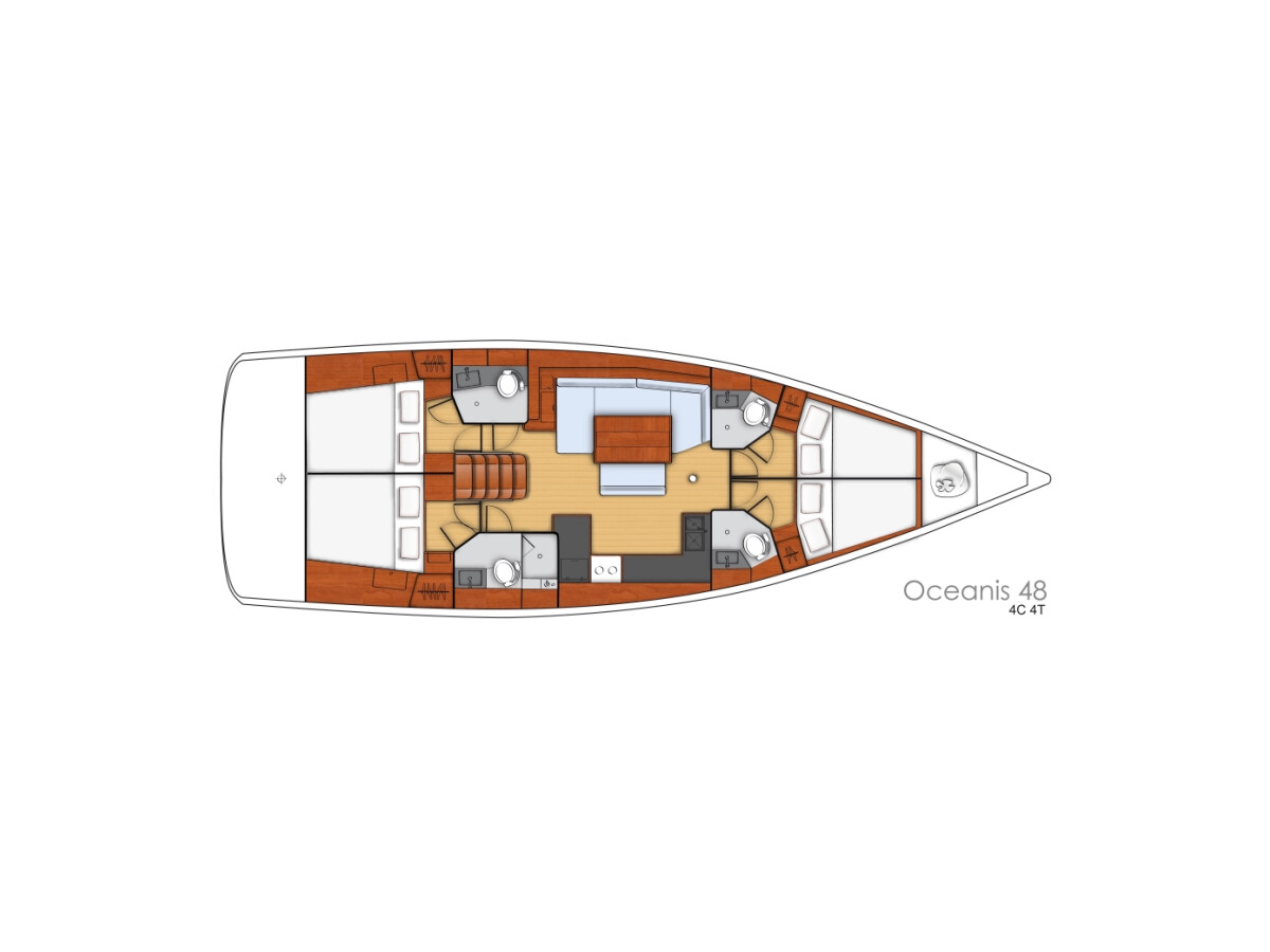 Oceanis 48 Flou