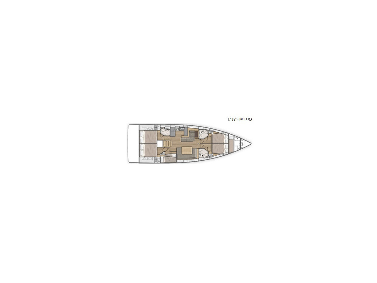Oceanis 51.1 One Piece