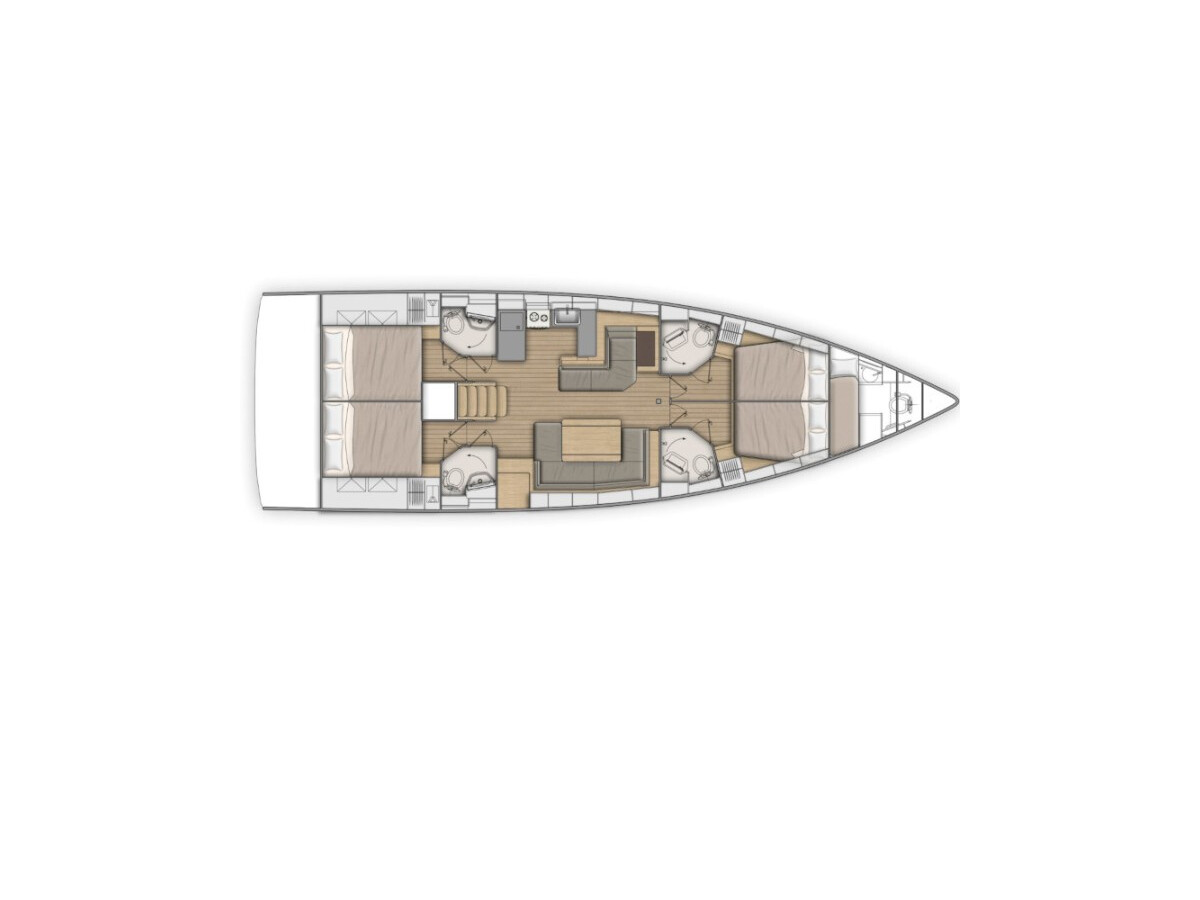 Oceanis 51.1 Grey Goose