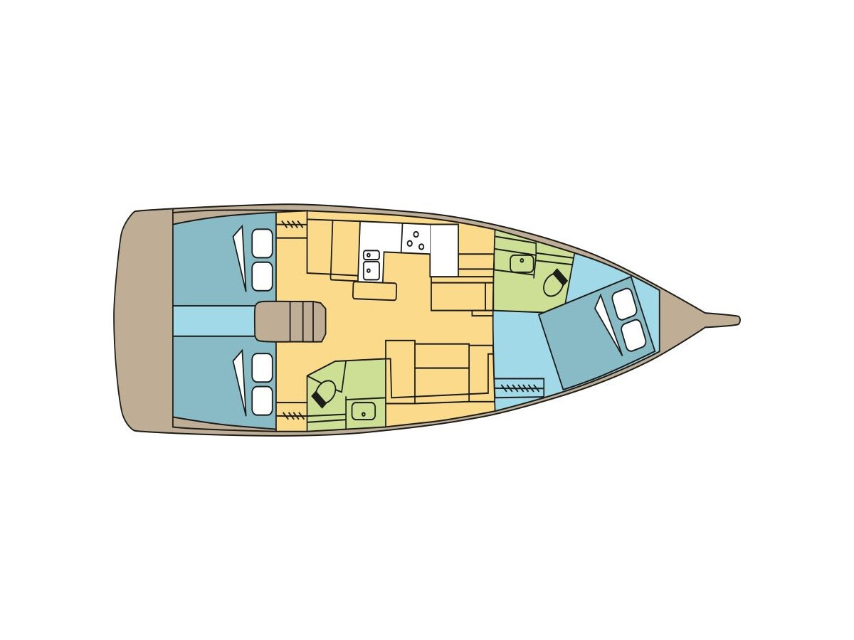 Sun Odyssey 410 Eretmochelys