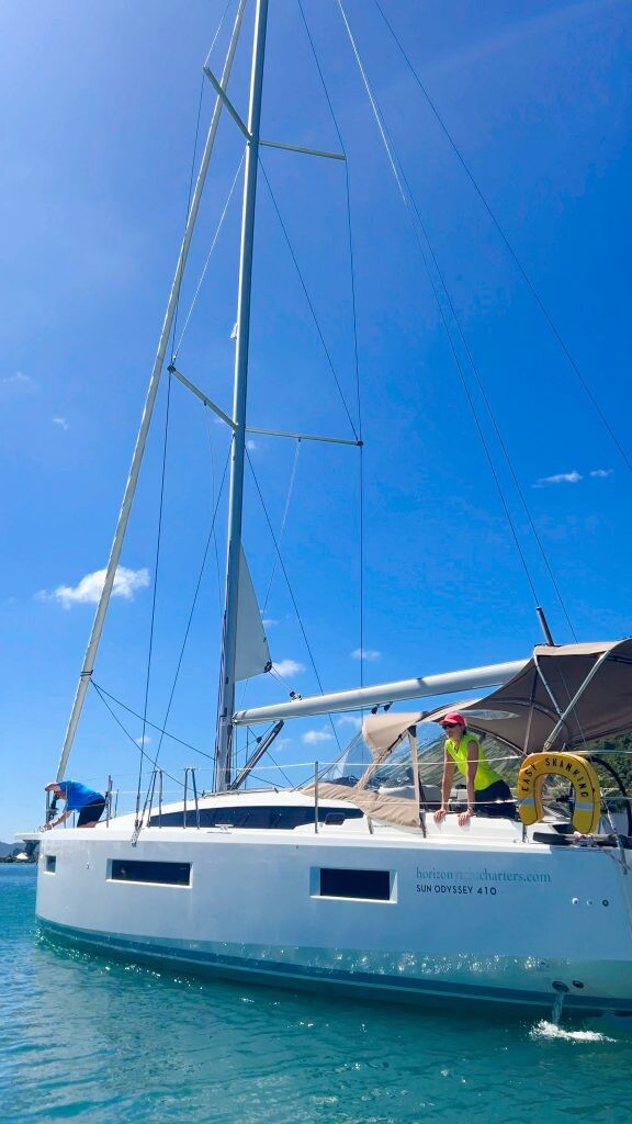 Sun Odyssey 410 Easy Skanking