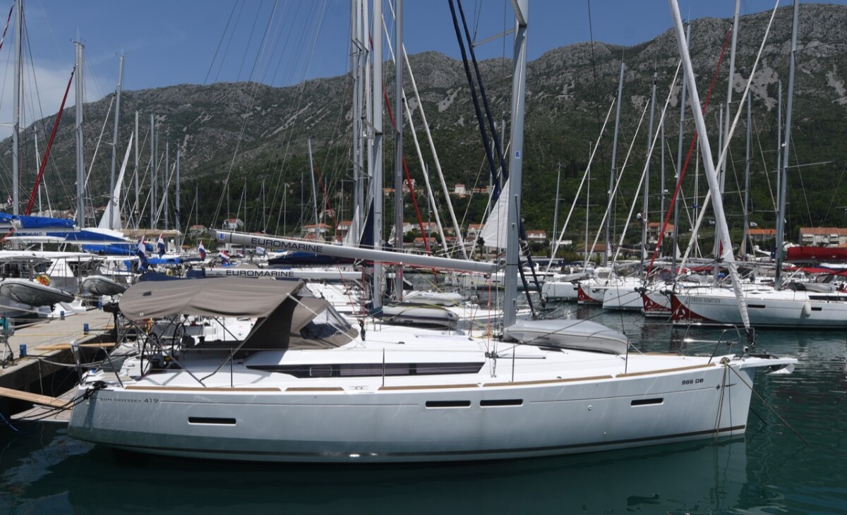 Sun Odyssey 419 Euros