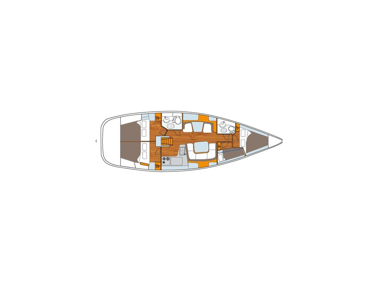 Sun Odyssey 43 DS Gabriela 2
